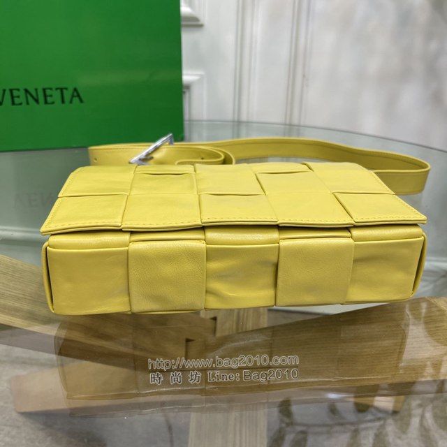 Bottega veneta高端女包 KF0022 寶緹嘉CASSETTE五格油臘皮女包 BV經典款小牛皮編織單肩斜挎包  gxz1350